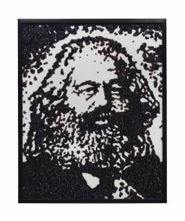 Vik Muniz - Karl Marx (Pictures Of Caviar)