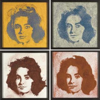 Vik Muniz - Liz (After Warhol), 1999