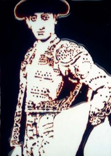 Vik Muniz - Manolete (from Pictures of Chocolate)