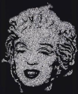 Vik Muniz - Marilyn Monroe (Pictures of Diamonds)