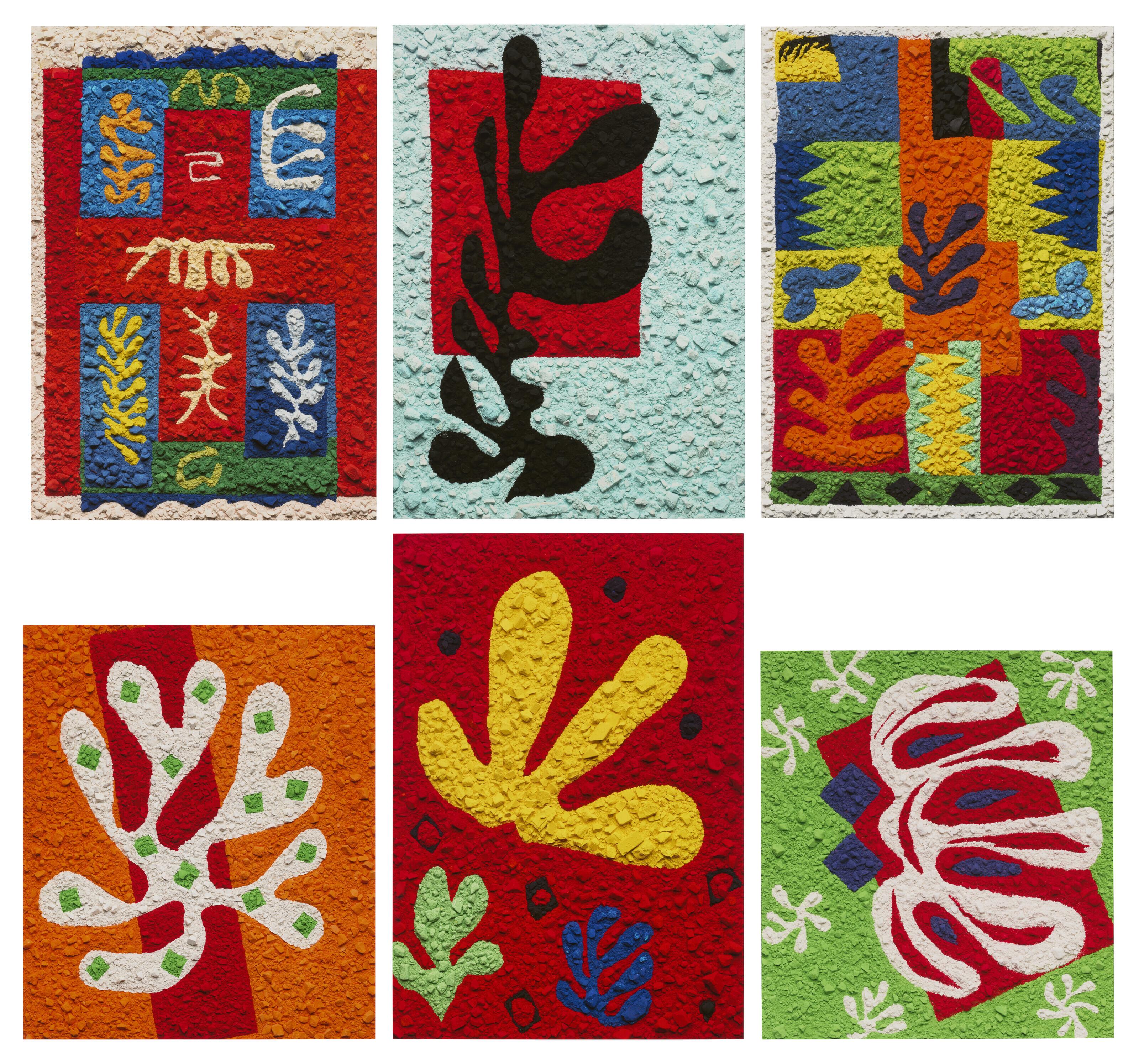 Vik Muniz - Metachrome, (Cut-outs, after Henri Matisse)