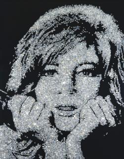 Vik Muniz - Monica Vitti (Diamond Divas)