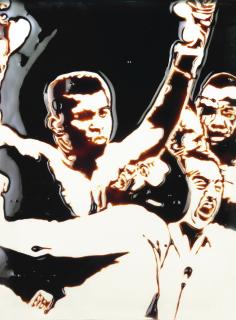 Vik Muniz - Muhammad Ali (Cassius), From Pictures Of Chocolate, 2001Chromogenic Print. Signé Et Daté. Ed. 3/3 Ap. Mounted And Framed.