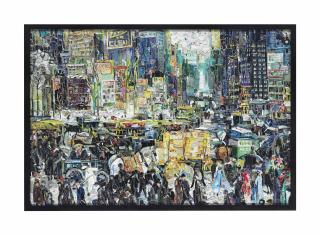 Vik Muniz - New York City, after George Bellows (Pictures of Magazines 2)
