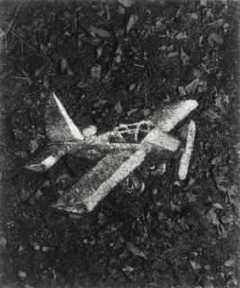 Vik Muniz - \'Night Fly\' (Toy Plane) from Pictures of Soil, 1997