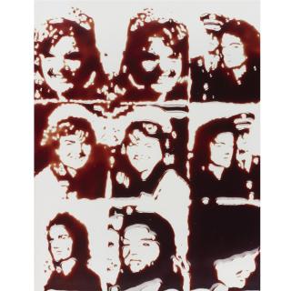 Vik Muniz - Nine Jackies (After Warhol)