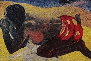 Vik Muniz - Otahi (Alone) After Paul Gaugin, From Pictures of Pigment