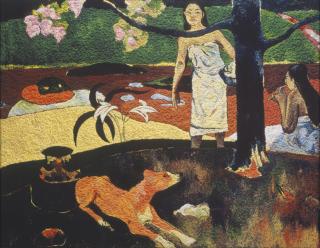 Vik Muniz - Pastorales Tahitiennes, after Paul Gauguin, from Pictures of Pigment, 2005