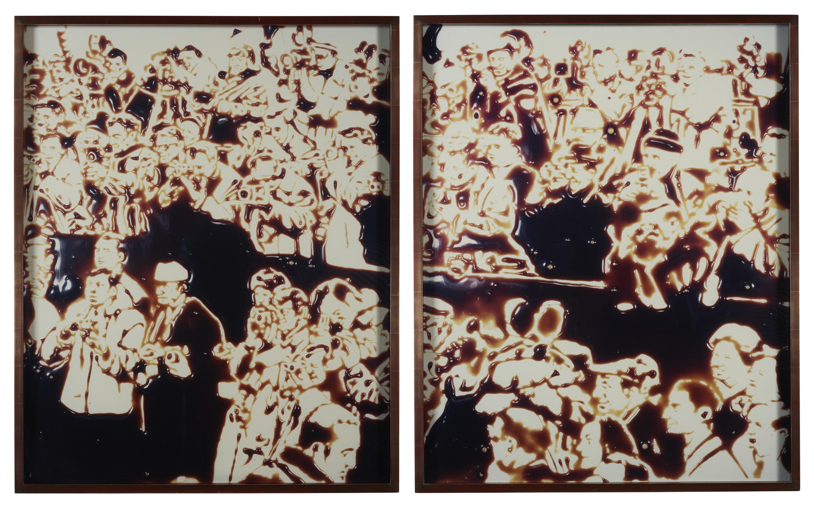 Vik Muniz - Photo Opportunity, (from Pictures of Chocolate), 1997