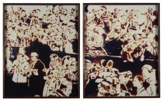 Vik Muniz - Photo Opportunity, (from Pictures of Chocolate), 1997