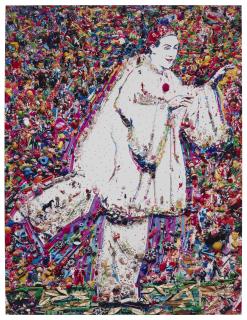 Vik Muniz - Pierrot Running After Nadar and Adrien Tournachon