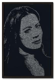 Vik Muniz - Portrait of Elena Berezovsky