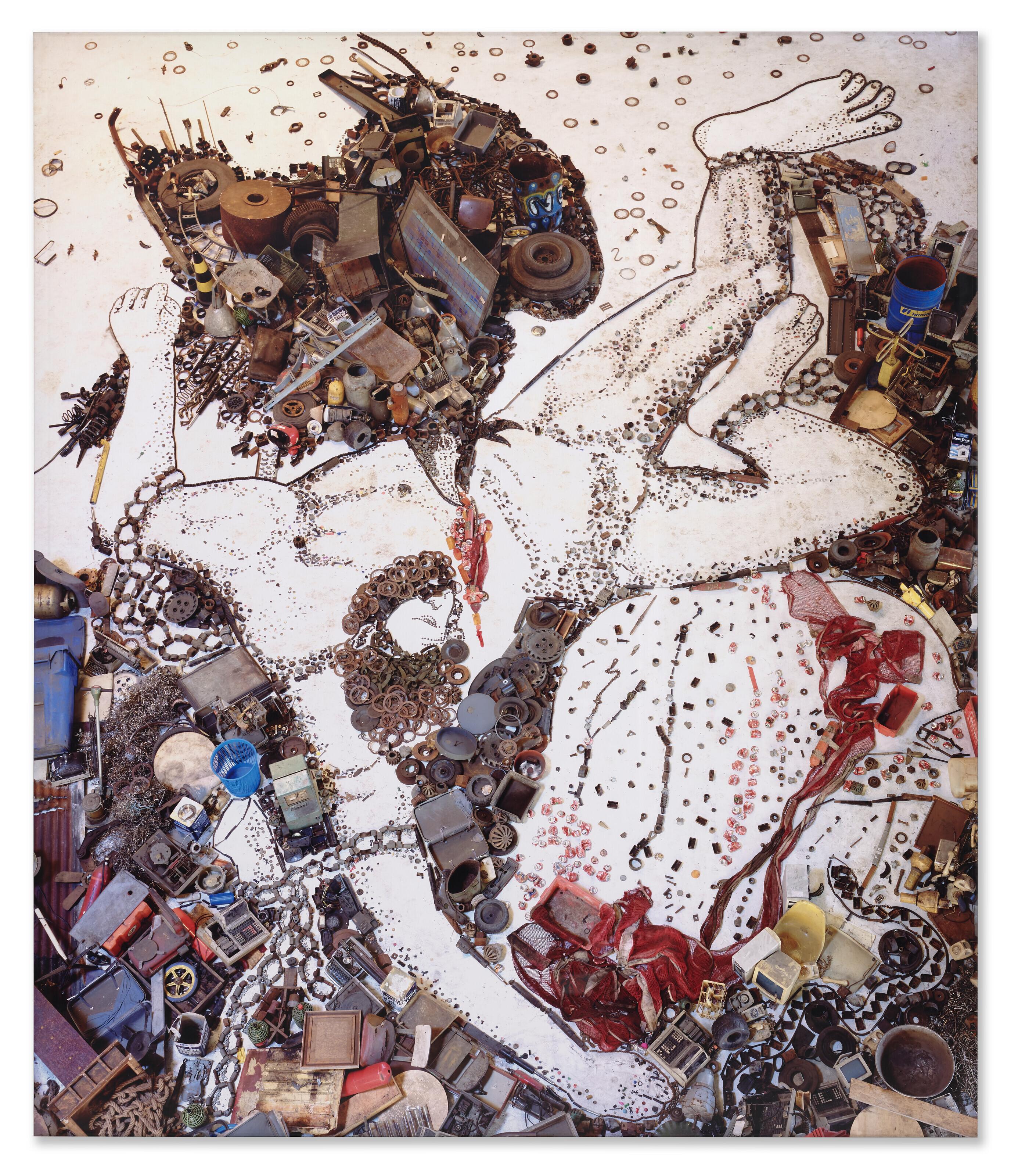 Vik Muniz - Prometheo, After Titian (from Pictures of Junk)
