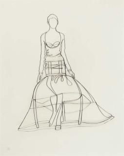 Vik Muniz - Rochas, from Pictures of Wire, 2005