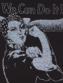 Vik Muniz - Rosie the Riveter (Pictures of Diamond)
