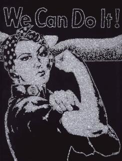 Vik Muniz - Rosie the Riveter (Pictures of Diamonds)