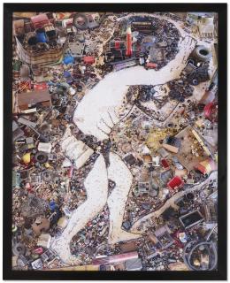 Vik Muniz - Sisyphus, after Tiziano (from Pictures of Junk)