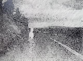 Vik Muniz - Still after Cindy Sherman (from the Pictures of Ink Series)