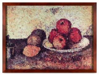 Vik Muniz - Still Life With Apples After Cézanne (From Pictures Of Magazines Series), 2004