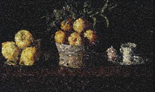 Vik Muniz - Still Life With Lemons, Oranges And A Rose, After Francisco Zurbaran [From Pictures Of Magazines (Still Life)]