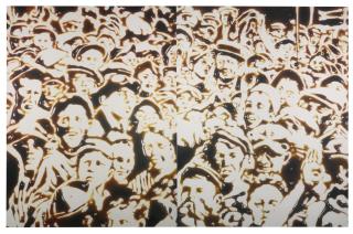 Vik Muniz - Summer 1999 (Chocolate Syrup Series)