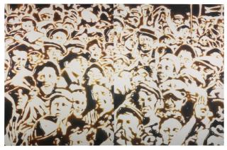 Vik Muniz - Summer 1999 (Chocolate Syrup Series)