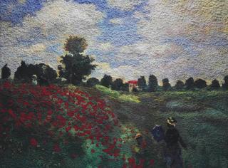 Vik Muniz - The Poppy Field at Argenteuil, after Claude Monet (Pictures of Pigment)
