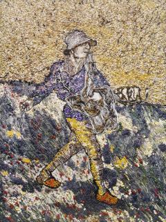 Vik Muniz - The Sower, After Van Gogh