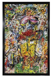 Vik Muniz - Woman And Bicycle, After Willem De Kooning (From Pictures Of Magazines 2)