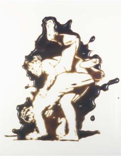 Vik Muniz - Wrestlers (after Muybridge)