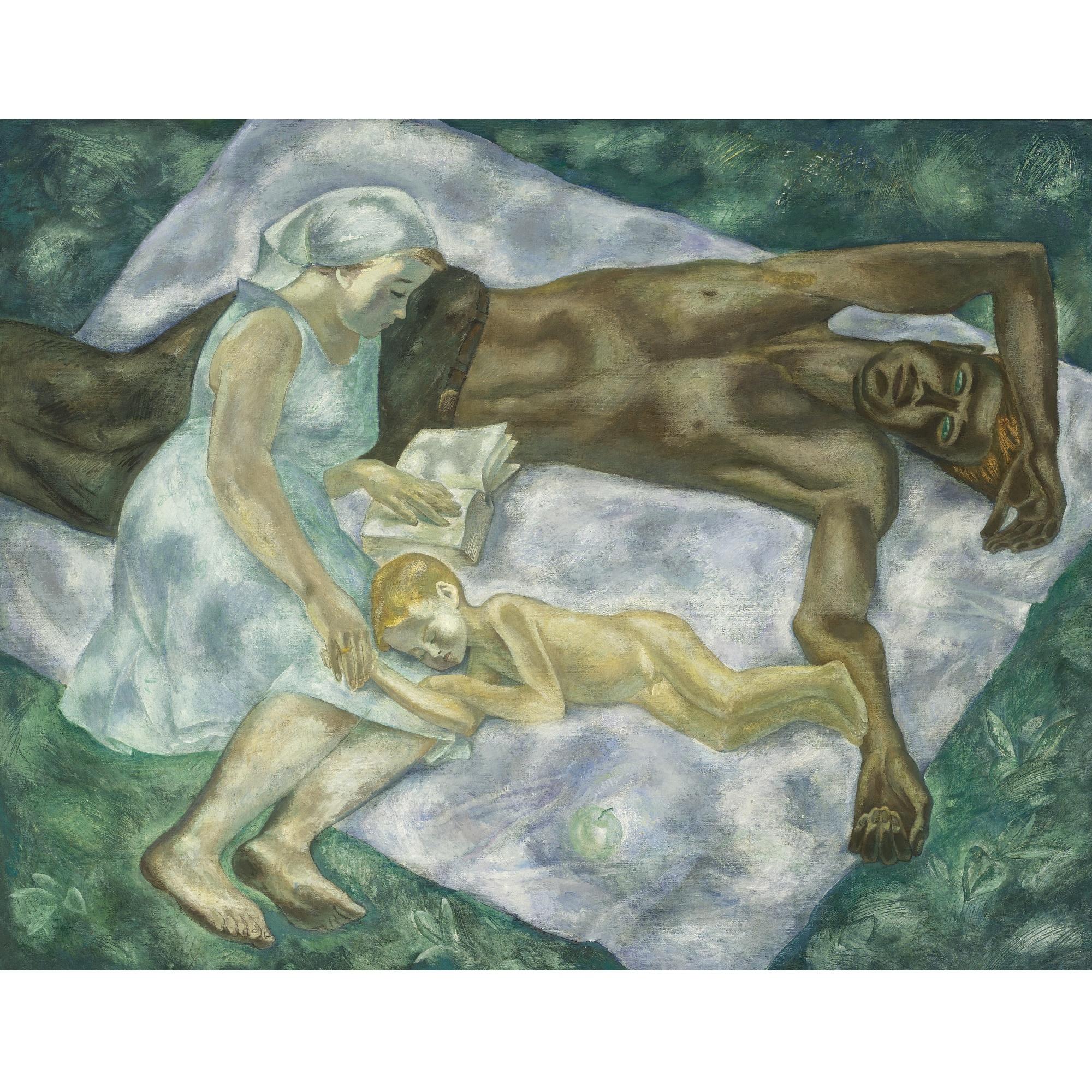 Viktor Efimovich Popkov - A Family In July, 1969