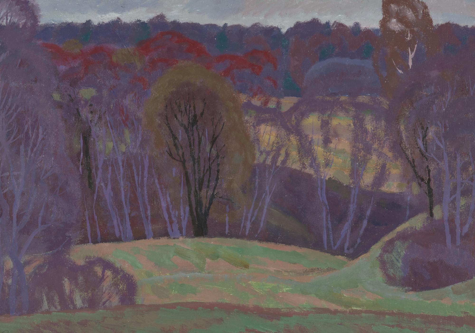 Viktor Efimovich Popkov - Purple Evening