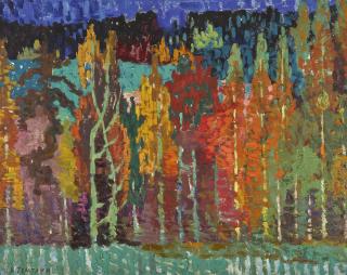 Viktor Leonidovich Templin - Autumnal Forest