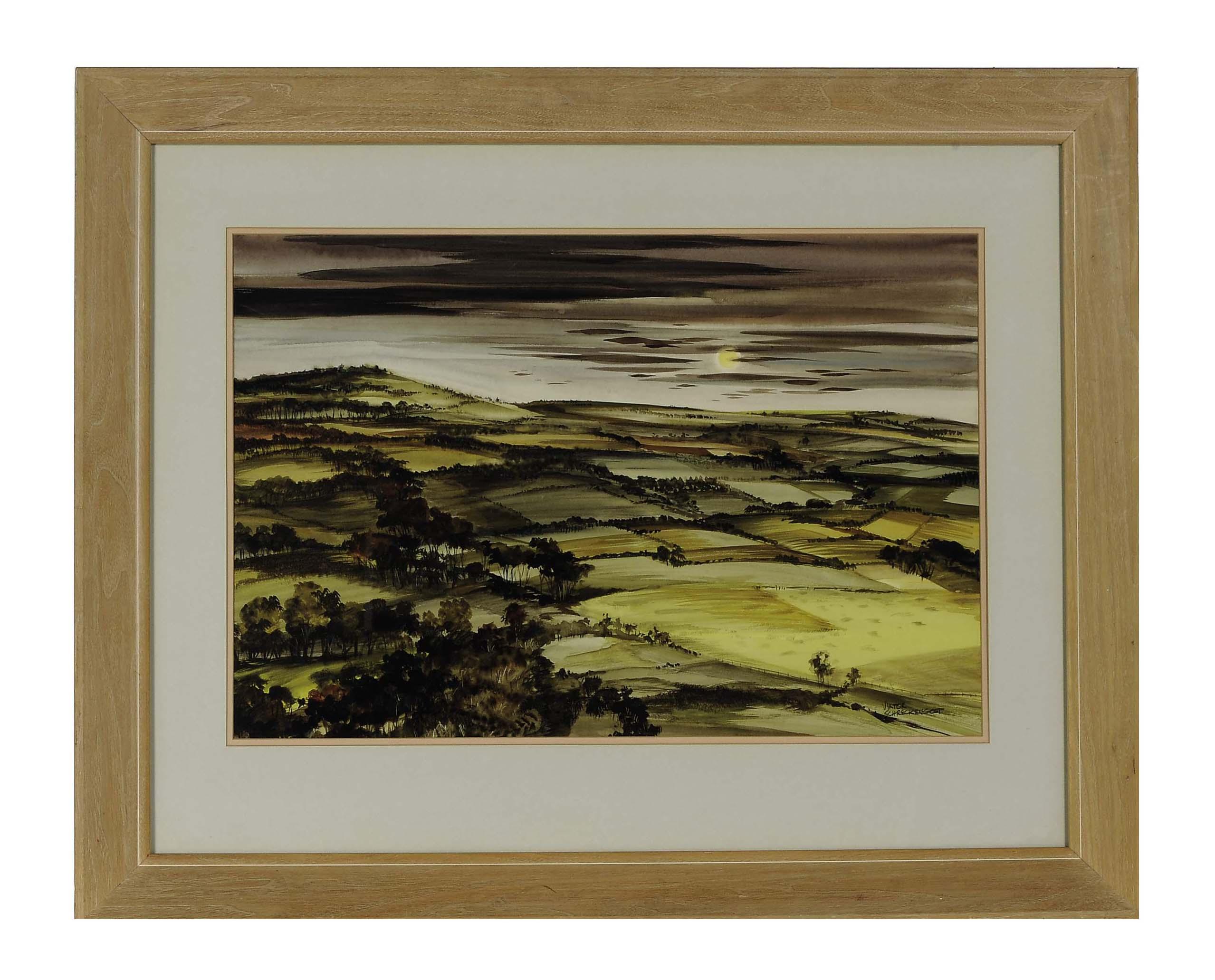 Viktor Schreckengost - Autumn landscape