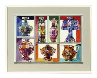 Viktor Schreckengost - Designs for glass vessels