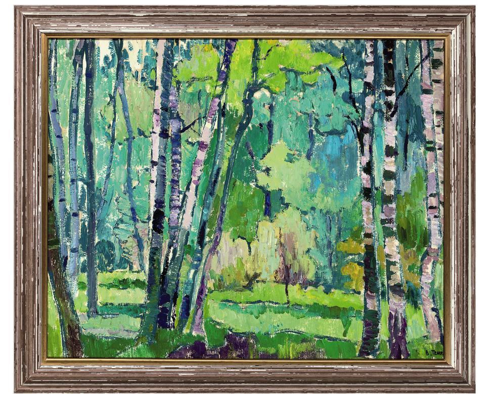 Viktor Templin - A forest bathed in spring light
