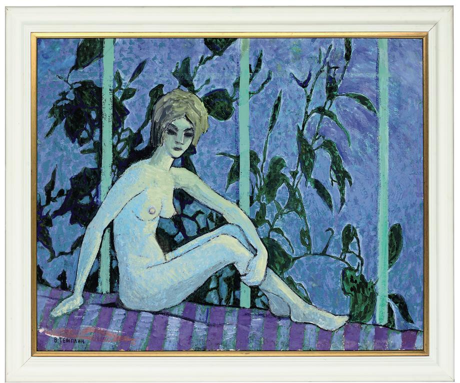 Viktor Templin - Blue nude