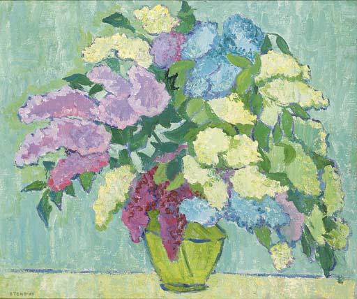 Viktor Templin - Lilacs in a vase