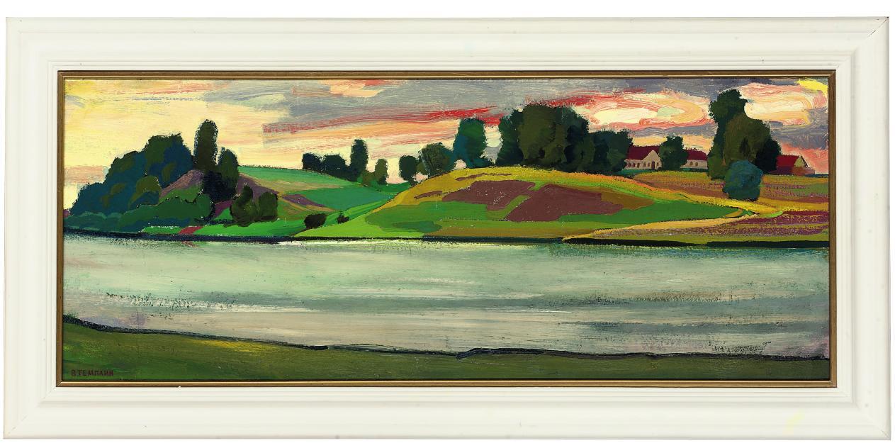 Viktor Templin - Sunset over the river
