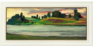 Viktor Templin - Sunset over the river