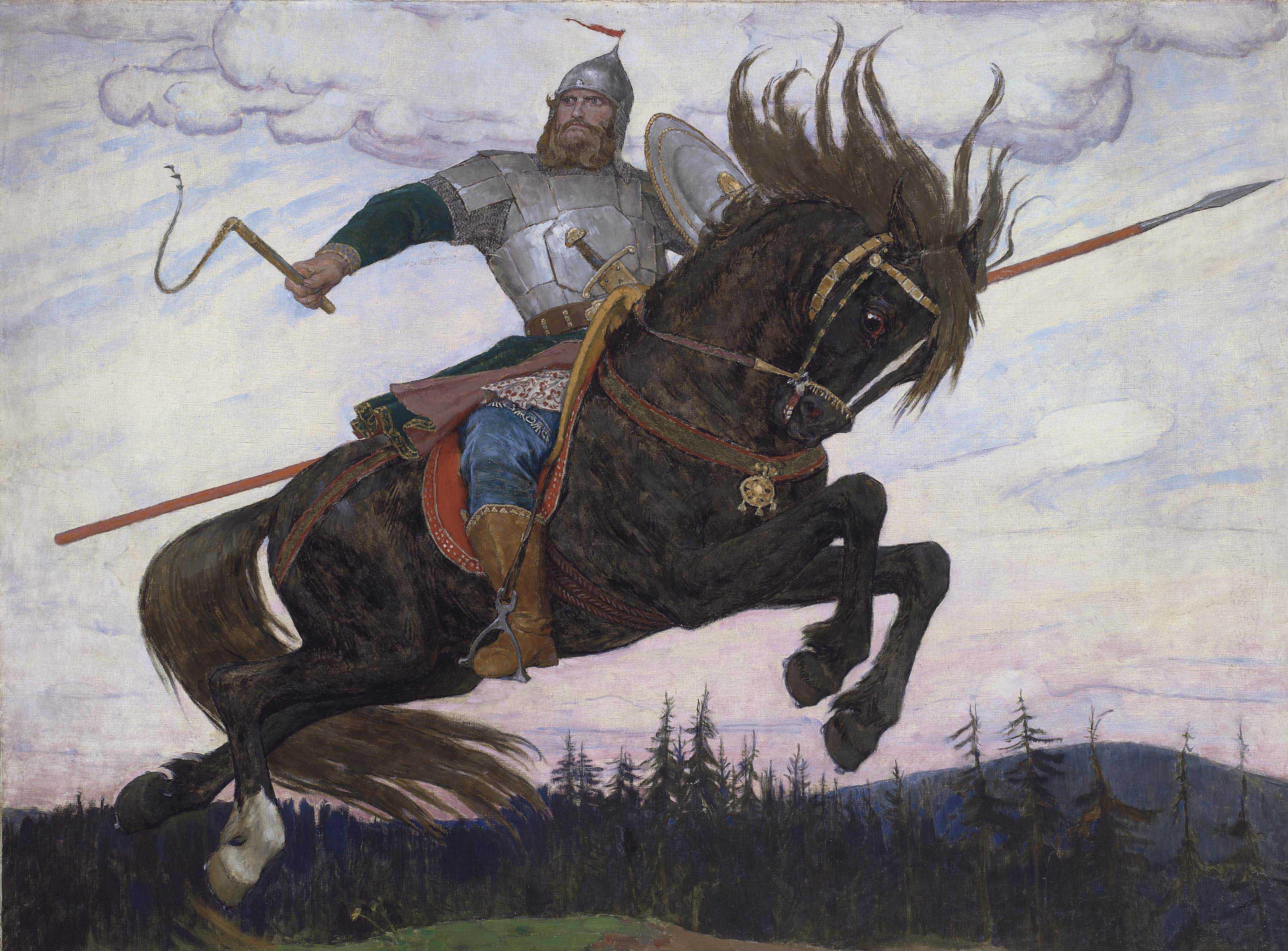 Viktor Vasnetsov - A Bogatyr