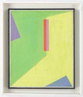 Vilhelm Bjerke-Petersen - Signed v.b.p and dated -55. Oil on canvas. Sign v.b.p -55.