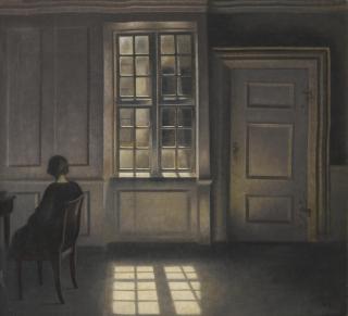 Vilhelm Hammershøi - Danish interior, Strandgade 30