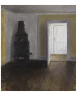 Vilhelm Hammershøi - Den Hvide Dør (The White Door)