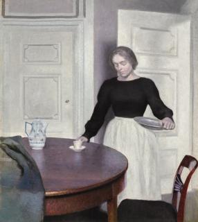 Vilhelm Hammershøi - Interiør, Strandgade 30