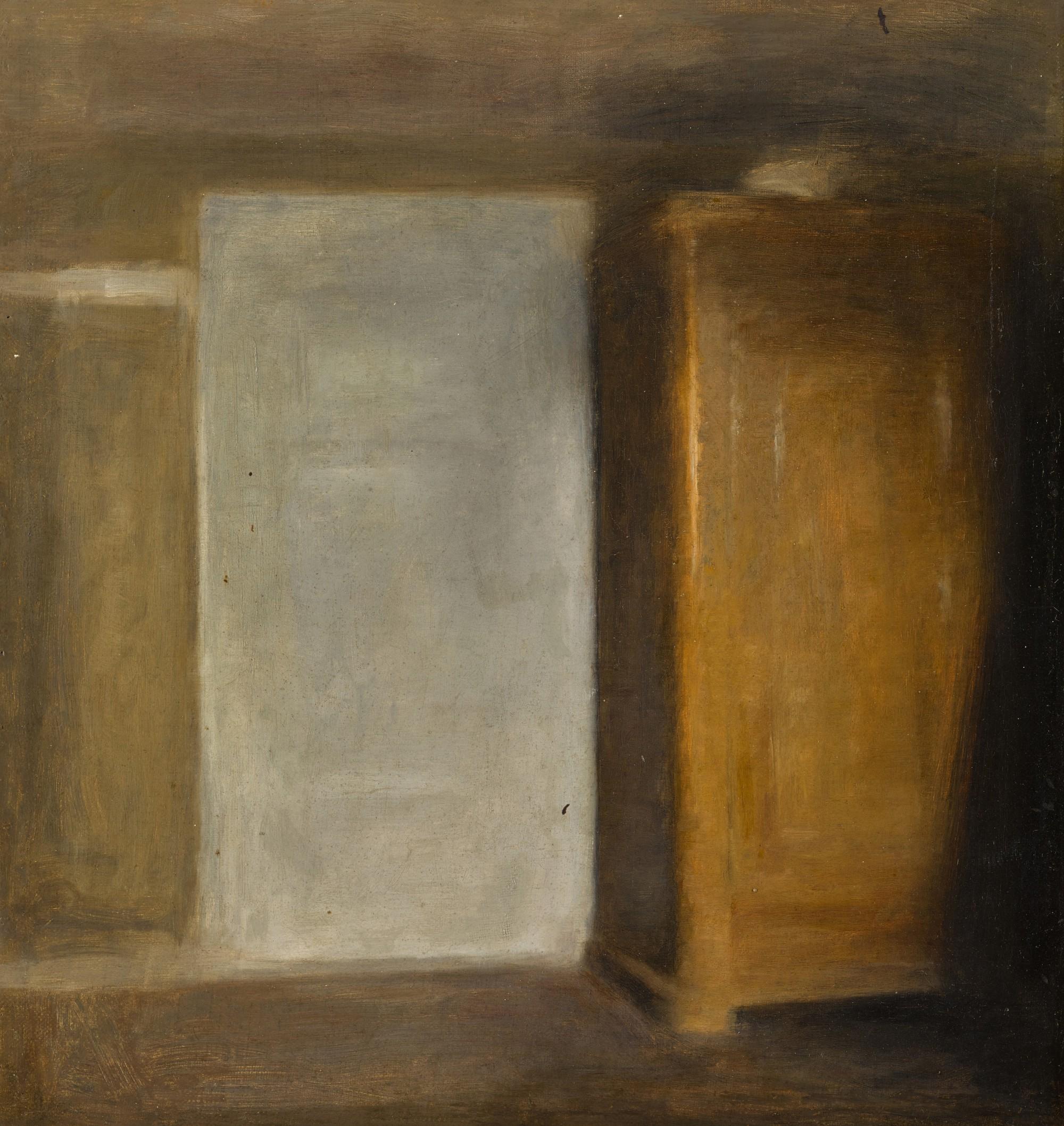 Vilhelm Hammershøi - The White Door and the Golden Cupboard