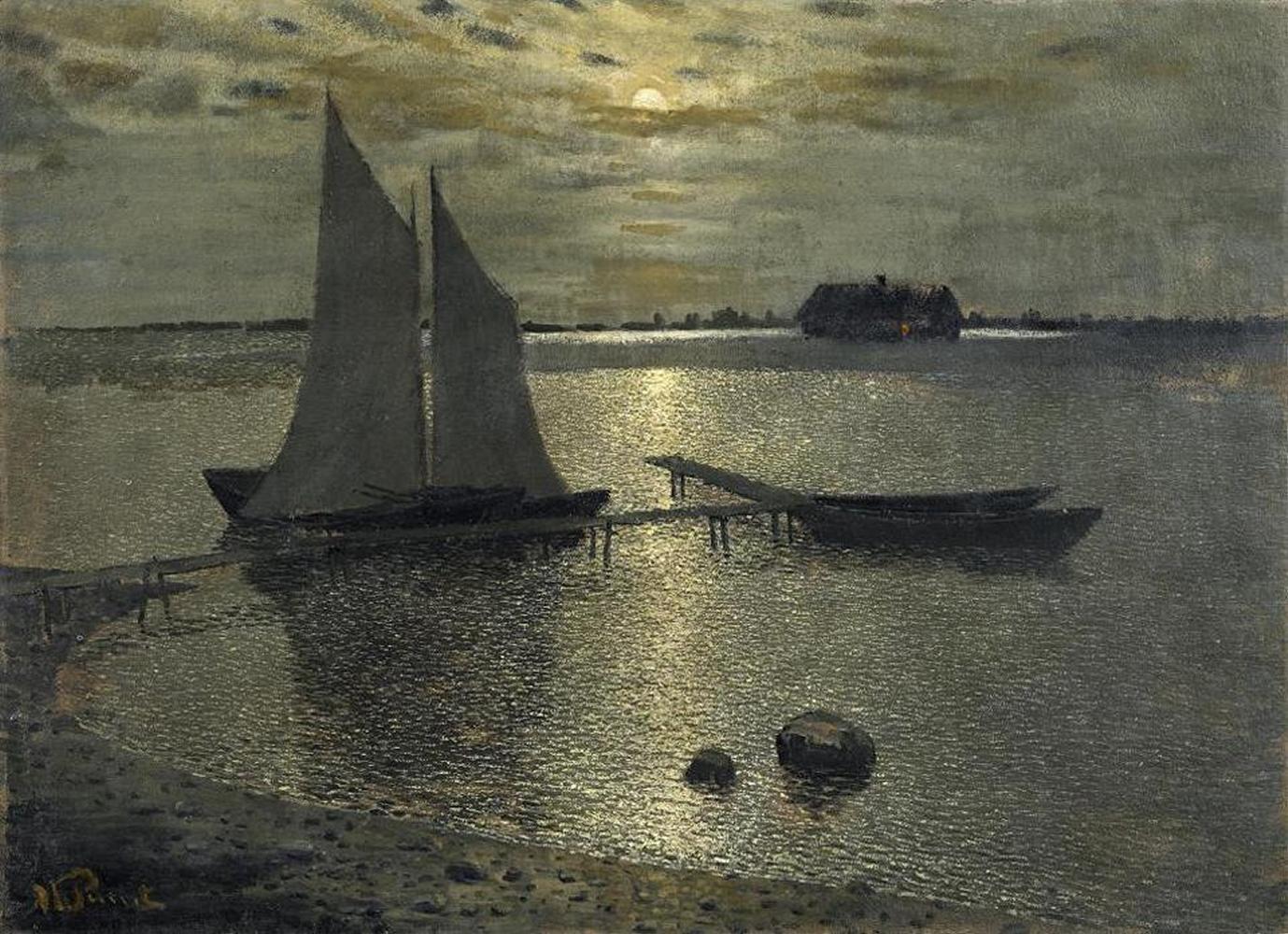 Vilhelms Purvitis - Seenlandschaft