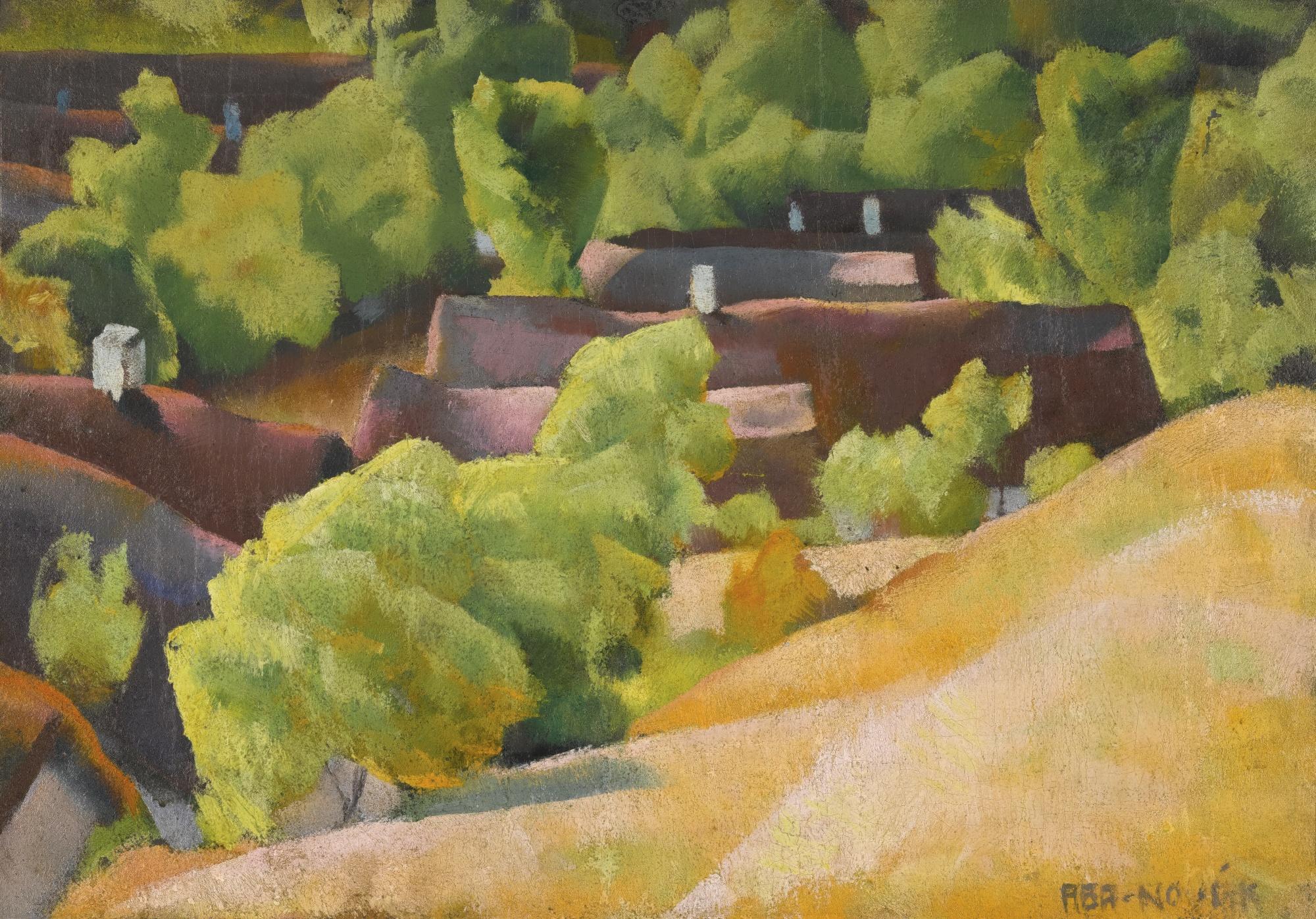 Vilmos Aba-Novák - Hungarian in The Hills Of Buda