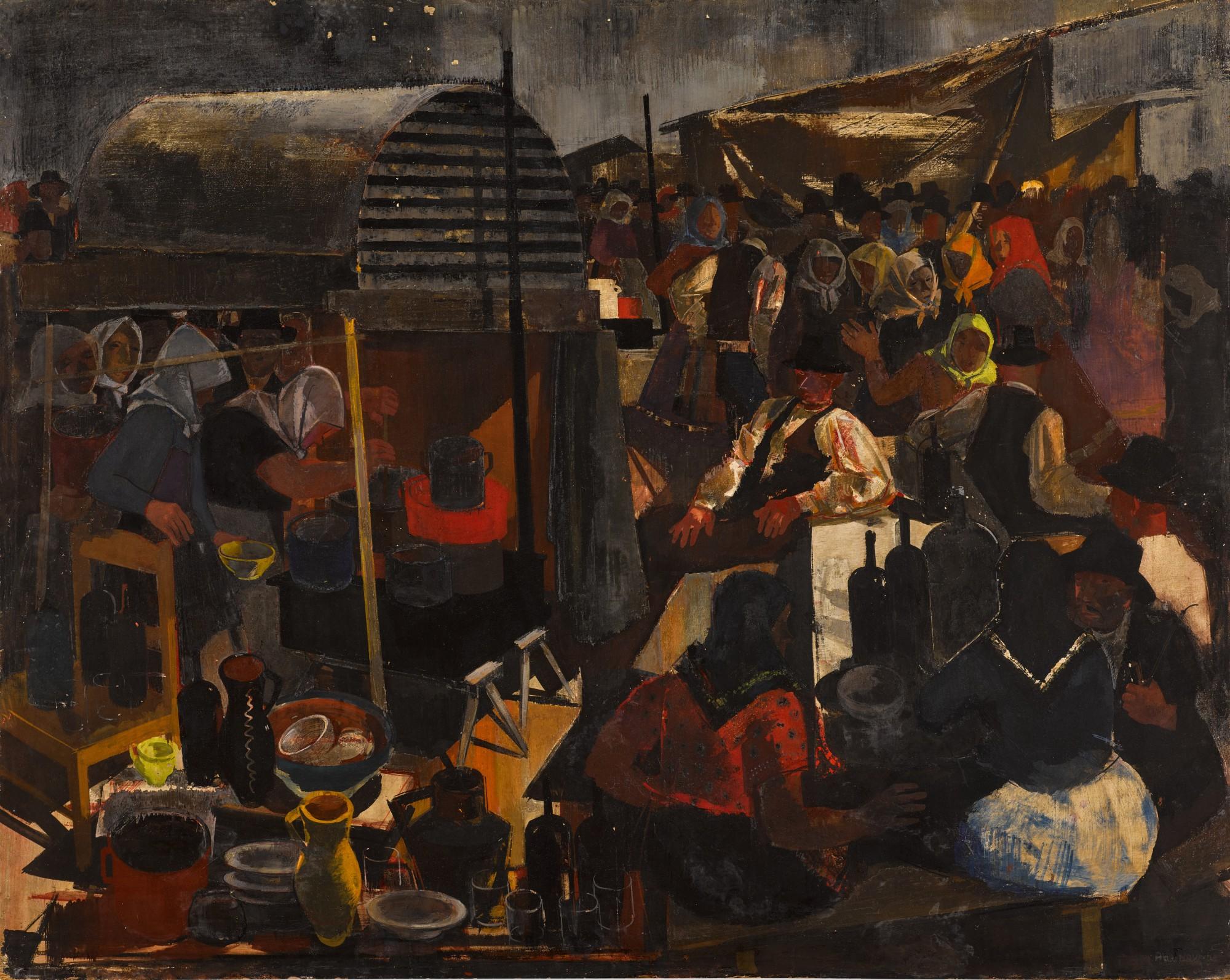 Vilmos Aba-Novák - Vásár