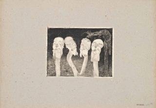 Vilmos Huszár - Four Heads